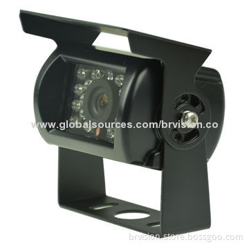 Night Vision Rear-view Camera, 18 Infrared LED, Wide Angle, Easy to Install